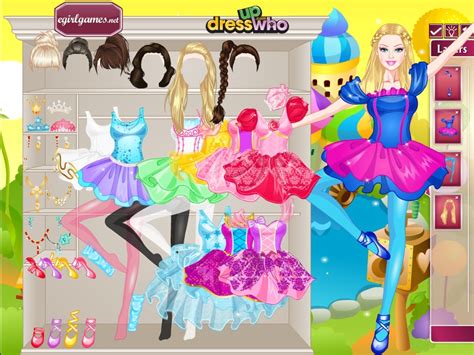 barbie dressup games